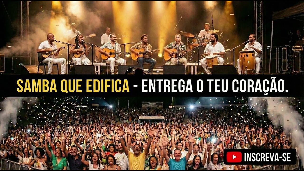 ENTREGA O TEU CORAÇAO #sambagospel #samba #gospelmusic #adoração