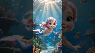 🧜‍♀️ Baby Mermaid's Magical Underwater Adventure! 🌊✨ #Shorts
