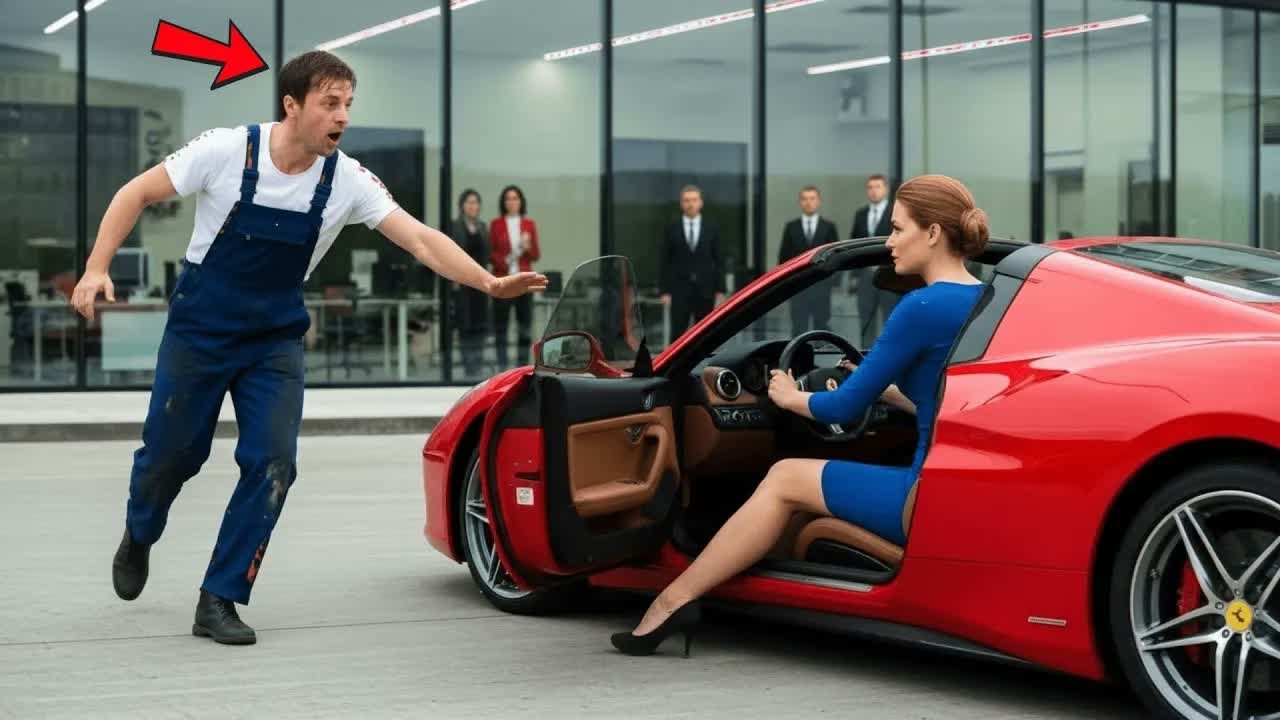 „Steig Nicht Ins Auto!“ Rief Der Mechaniker — Bald Explodierte Der Wagen, Die Millionärin Überlebte