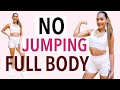 NO JUMPING FULL BODY WORKOUT AT HOME | LOW IMPACT EXERCISE | NO EQUIPMENT WORKOUT