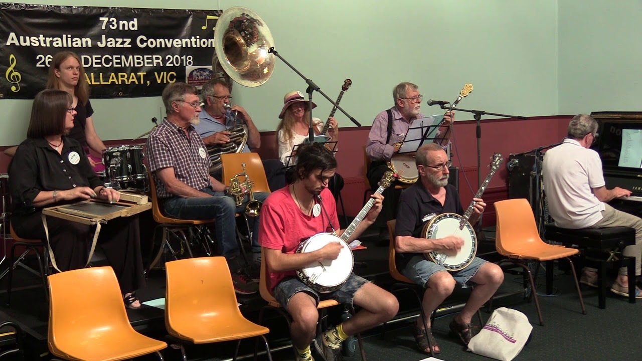 2018 Australian Jazz Convention. Sydney Banjo Band. "The Road to