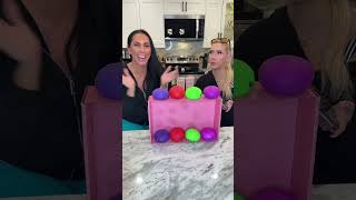 GUESS WHO WON?? #squishy #slime #challenge #dumplings