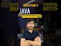 Q-9:  Types of variables in java | Java Interview Questions and Answers |  #JavaInterview #javaquiz