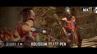 Mortal Kombat 11 Koliseum Beast Pen - Story