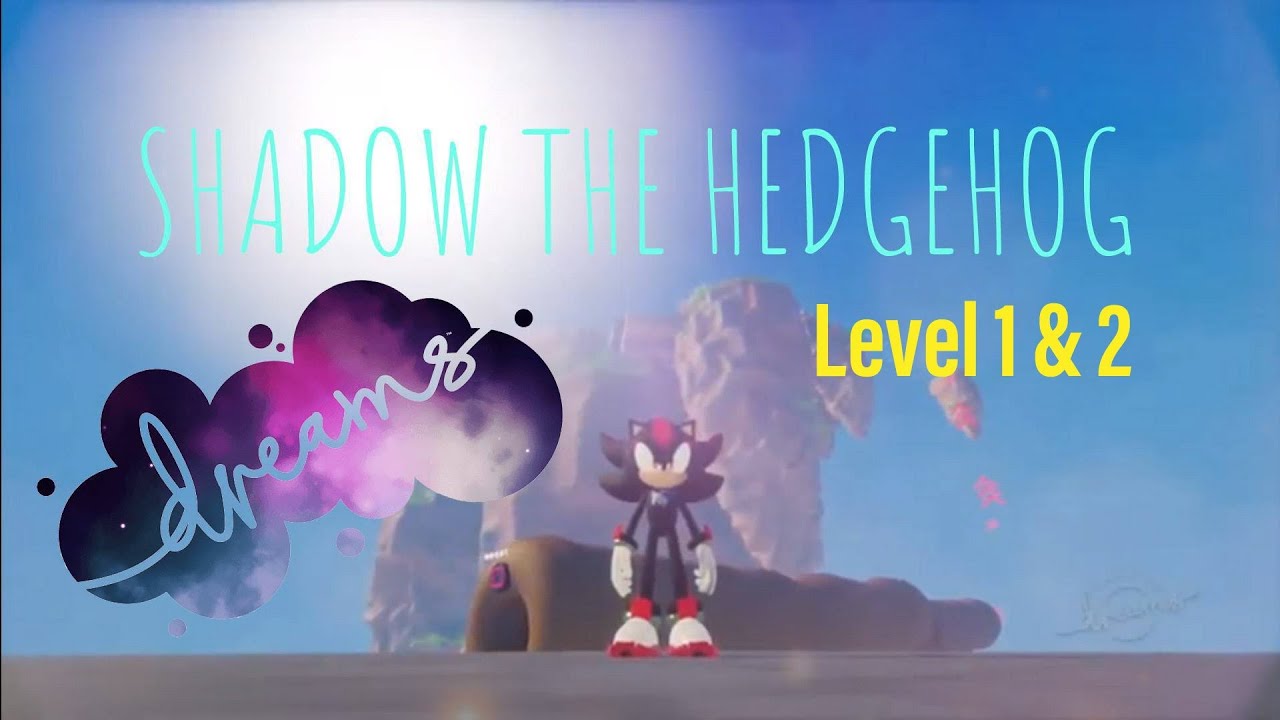 Shadow the Hedgehog Level 1 and 2 in Dreams PS4