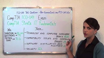 FC0-U41 CompTIA Exam Strata IT Test Fundamentals Questions