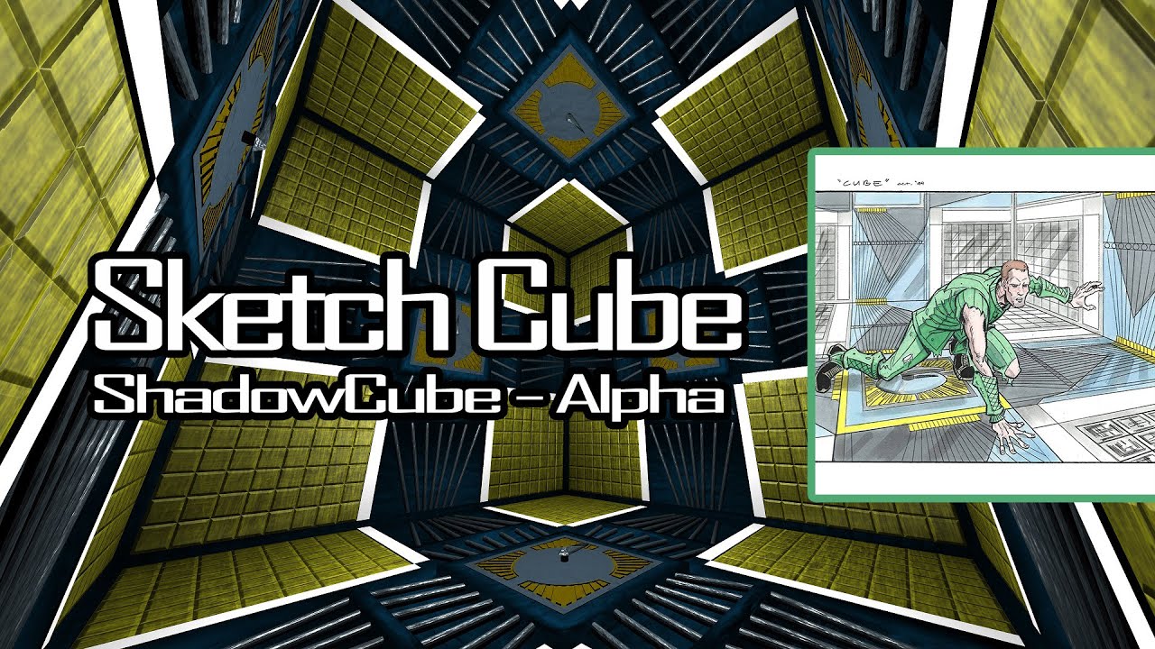 Cubes alpha. Куб из Юнити.