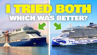 I tried two of the NEWEST cruise ships one week apart: here