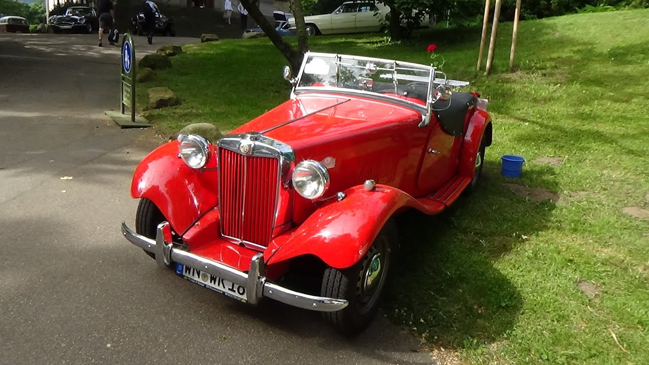 1951 MG TD Roadster - Oldtimer-Meeting Baden-Baden 2016