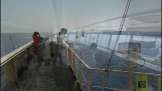 Maersk Kalamata unannounced MOB (Man overboard Drill) 27.09.2014