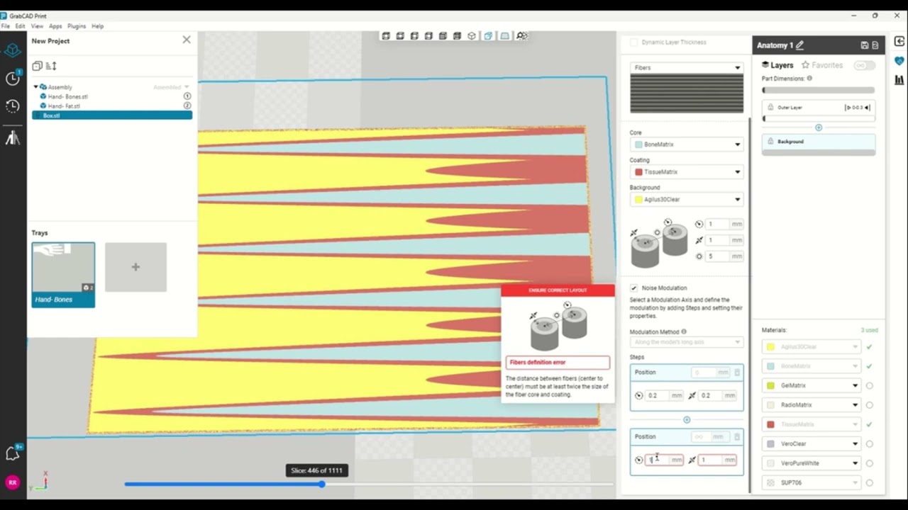 Stratasys Academy | Digital Anatomy Creator: Fibers Function