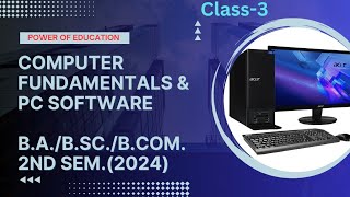 03 - COMPUTER FUNDAMENTALS & PC SOFTWARE //BA second semester 2024 MGSU UNIVERSITY screenshot 4