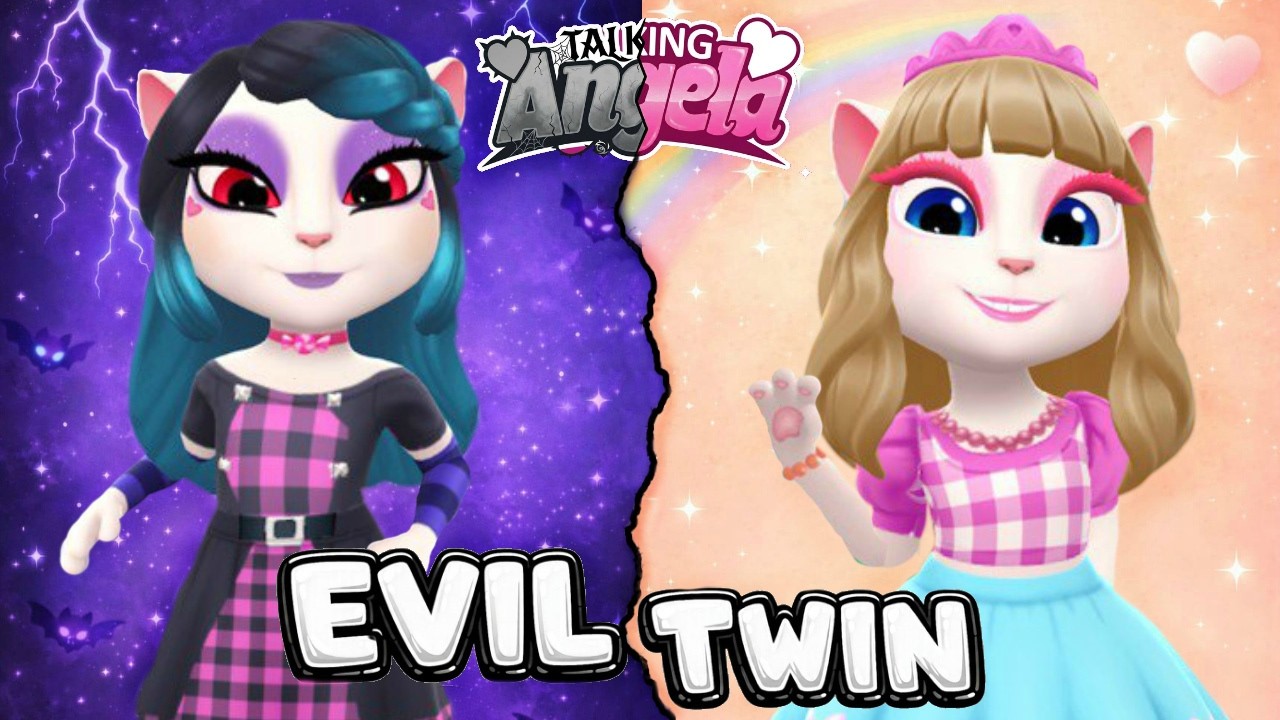 EVIL TWIN of Talking Angela 😈😇