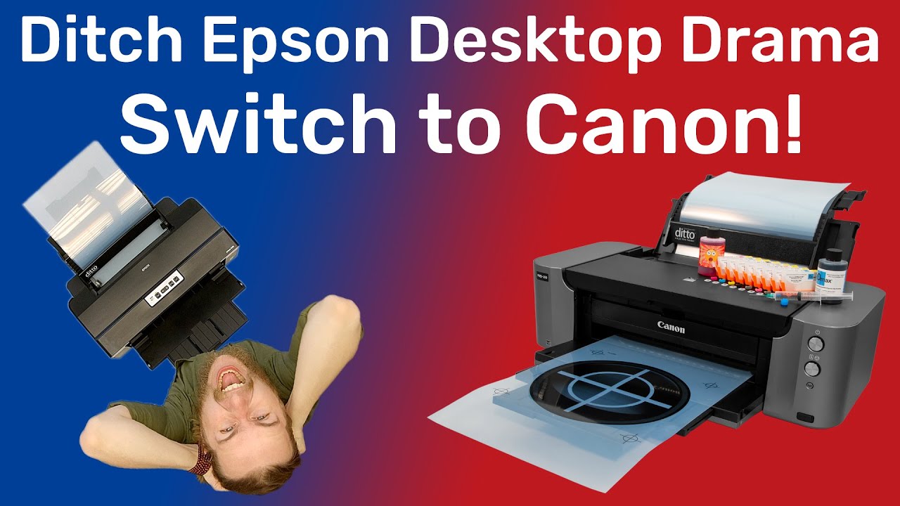 epson l1800 vs canon pixma pro 100