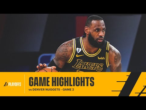 HIGHLIGHTS | LeBron James (26 pts & 11 reb) vs Denver Nuggets
