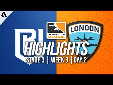 Boston Uprising vs London Spitfire | Overwatch League Highlights OWL Stage 3 Week 3 Day 2