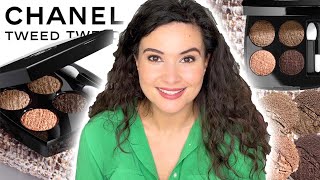CHANEL LES 4 OMBRES TWEED 04、リップ&チークボーム3 CHANEL LES 4 OMBRES TWEED 04、リップ&チークボーム3 CHANEL