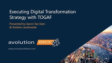 Executing Digital Transformation Strategy with TOGAF
