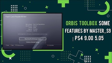 Orbis Toolbox - Some Features By Master_s9 | PS4 9.00/5.05