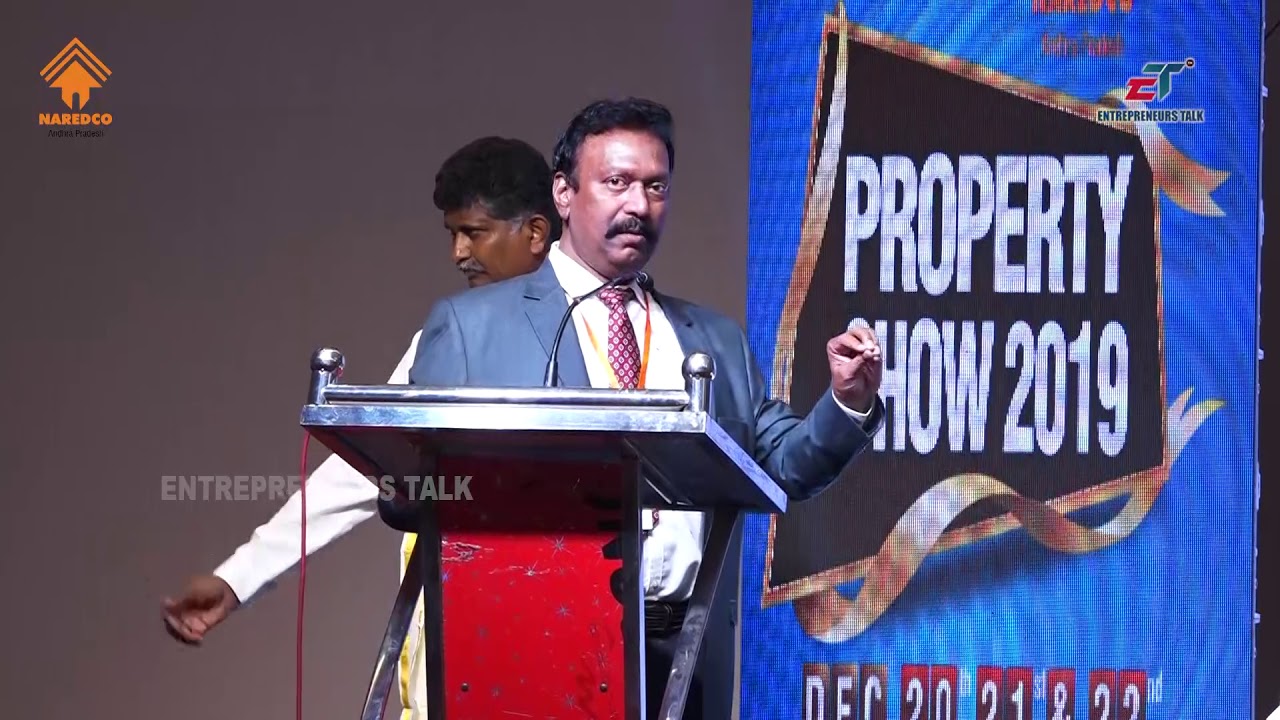 Hari Babu President AP NAREDCO Property show 2019 Mangalagiri