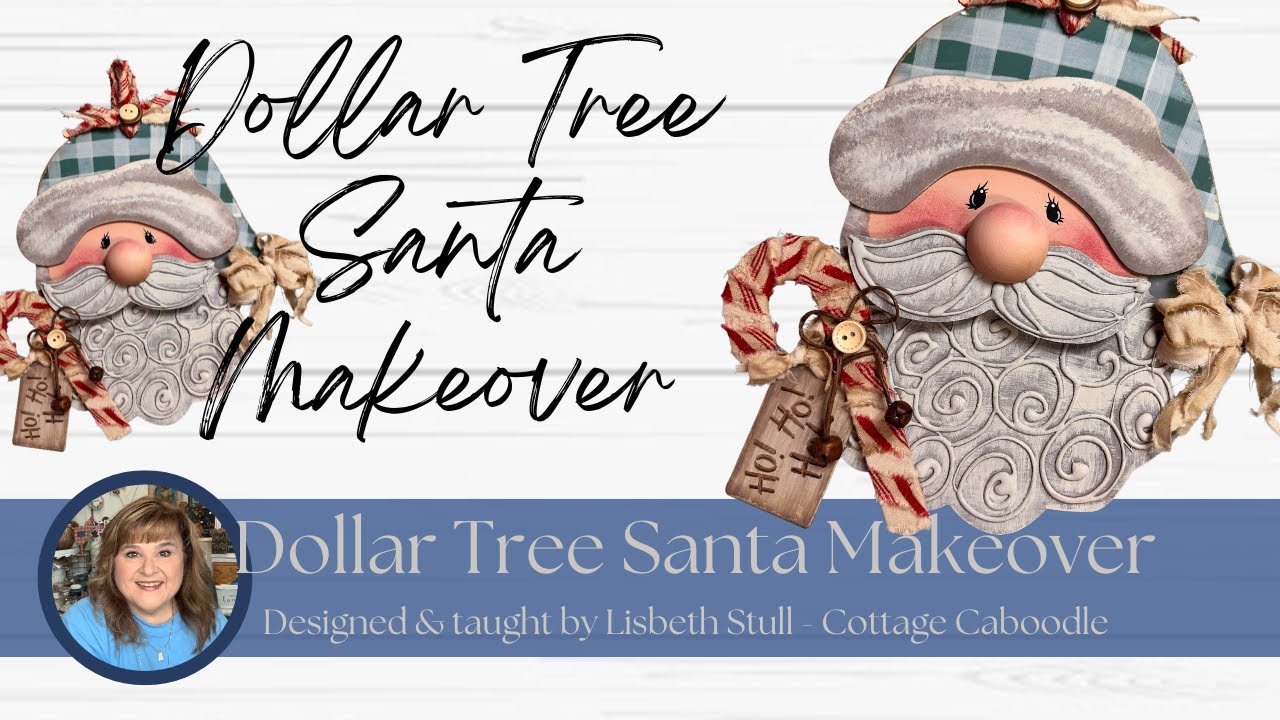 Преображение Санты из магазина Dollar Tree