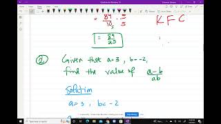 Evaluating Multi-variable Expressions 1