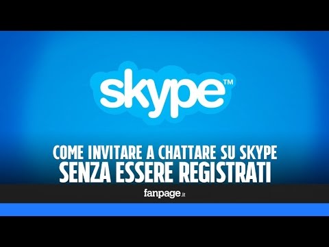 Come faccio a collegare Skype