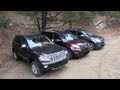 2013 Chevy Equinox v Ford Explorer v Jeep Grand Cherokee Off-Road Mashup AWD Tech Review