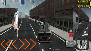 Duty Driver Fire Truck Crash Speed Truck Car Bus France