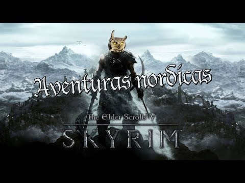 De vuelta a tierras nordicas!! - Skyrim gaming logo