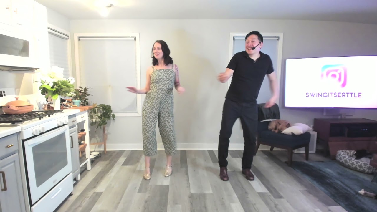 Swing It Seattle - Solo Jazz "Bearcat Shuffle" - Katie & Mark Kihara