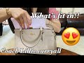 COACH LILLIE CARRYALL/WHAT’S FIT IN!! / REVIEW 2021