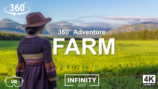 Explore the Ultimate 360° VR Farm Adventure! 🚜🌾 | Immersive Farming Experience