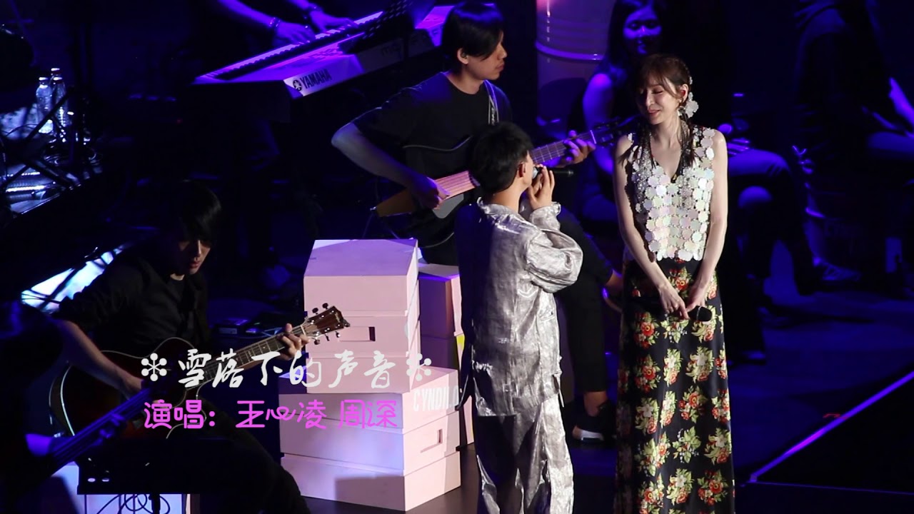 【王心凌2019演唱会片段】雪落下的声音 王心凌 周深
