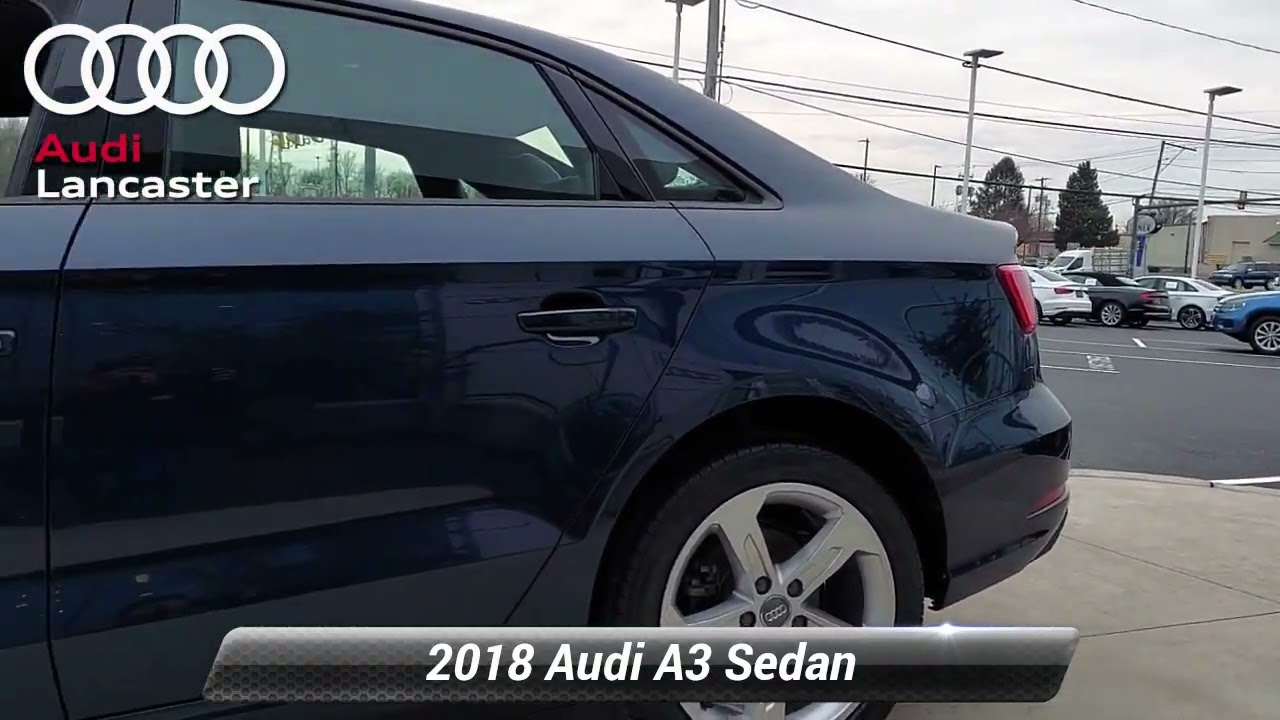 Certified 2018 Audi A3 Sedan Premium, Lancaster, PA 8083