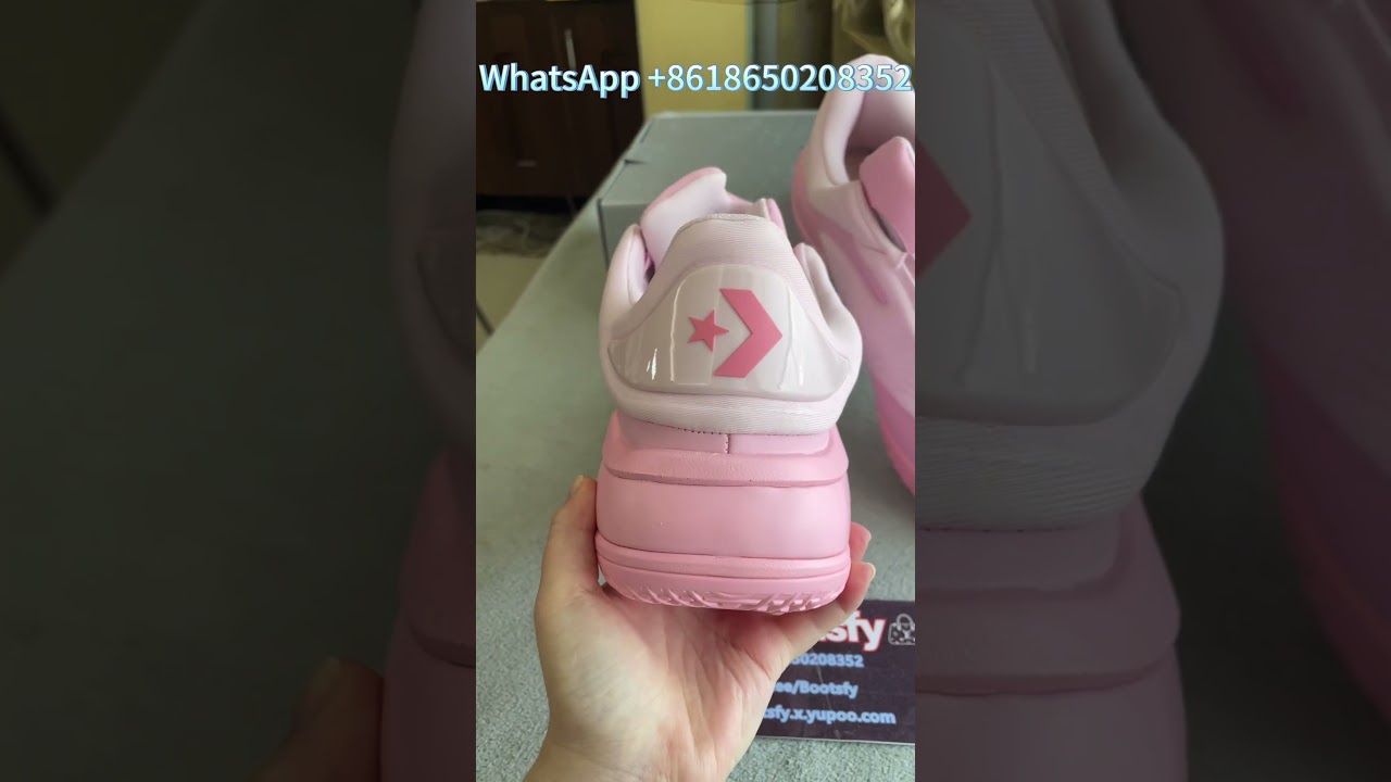 N-ike Converse SHAI 001 'Blush' Pink #review #shoes - YouTube