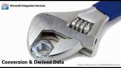 SSIS - Data Conversion & Derived Data