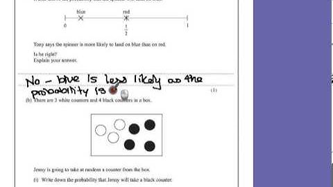 PGSMaths: Nov2012 1F Paper 1 - Question 9 (Probability)