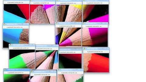 Chrome Experiment - Video & Picture Puzzle