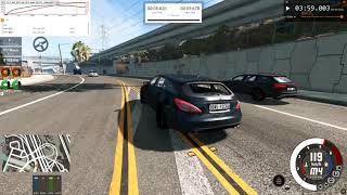 BeamNG drive Mercedes-BENZ  CLS(W218) 63 AMG SB (A) Driving