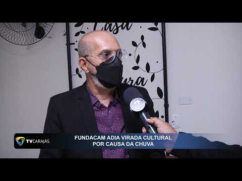 Fundacam adia Virada  Cultural por causa da chuva