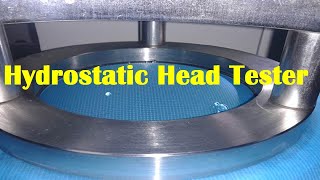 Fabric Waterproofness Test | Hydrostatic Head Tester (Waterproof Fabric)