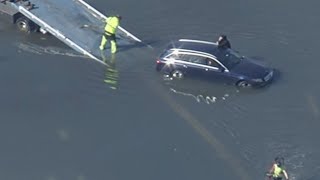 Flooding in parts of Marin County, coastal flood advisory in effect for Bay Area