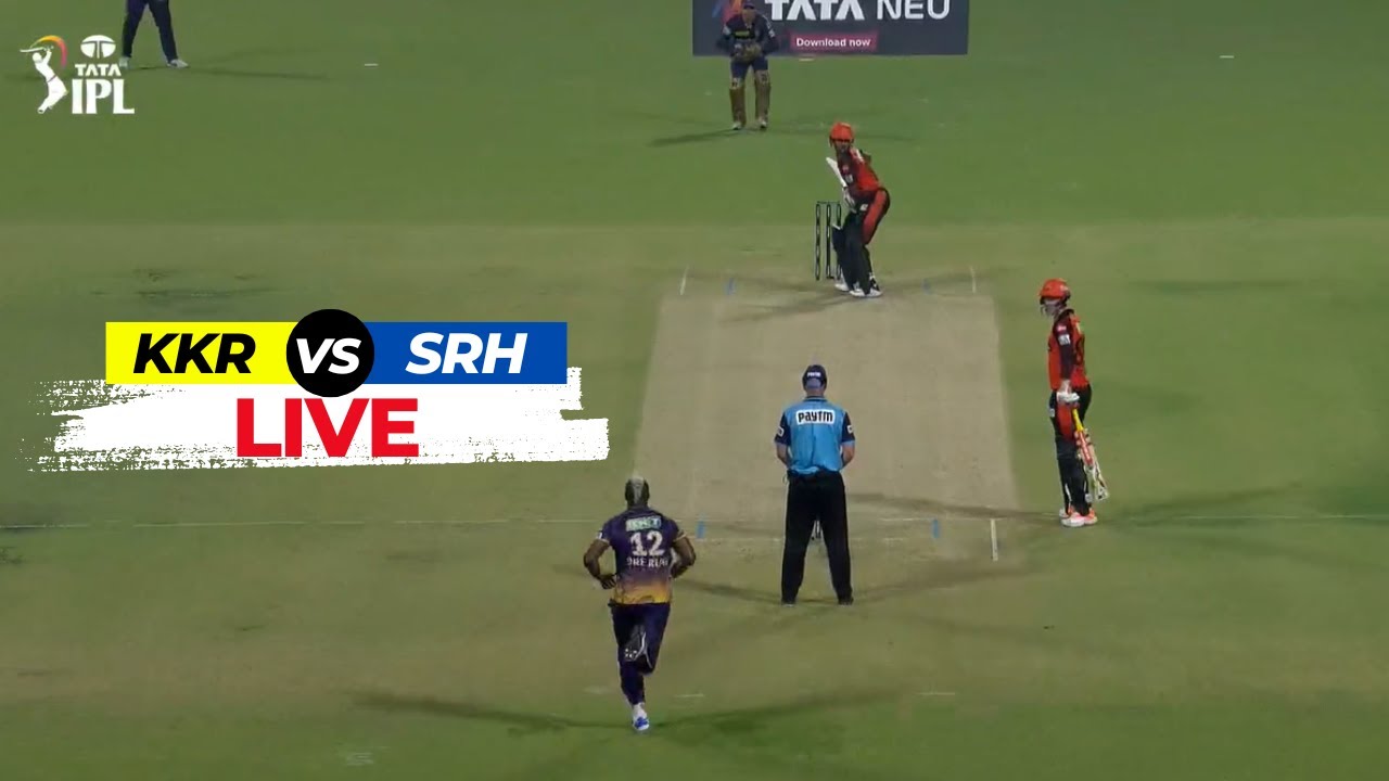 🔴LIVE Kolkata Knight Riders vs Sunrisers Hyderabad Live Scores KKR vs SRH Live Score IPL 2023