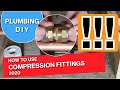 How to fit a compression fitting | Copper pipe tutorial