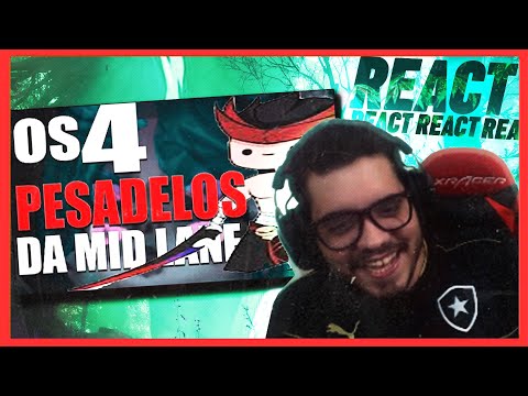 REAGINDO A: "OS 4 BONECO MAIS "DANE-SE" DO LOL(Versão mid maguinho lixeira)BaixaQualidade| DARKREACT