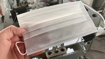 Nonwovens 3Ply Face Mask Making Machine. (100-120 PCS/min)