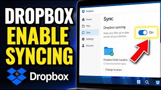 How to enable Dropbox file syncing on Windows - Easy Tutorial