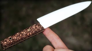 Ikea Ceramic Blade With Ikea Handle Material | Knife Making