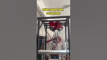 Spider-handed robot sorting items.#lndustrial #robot #sorting #palletizing #automation